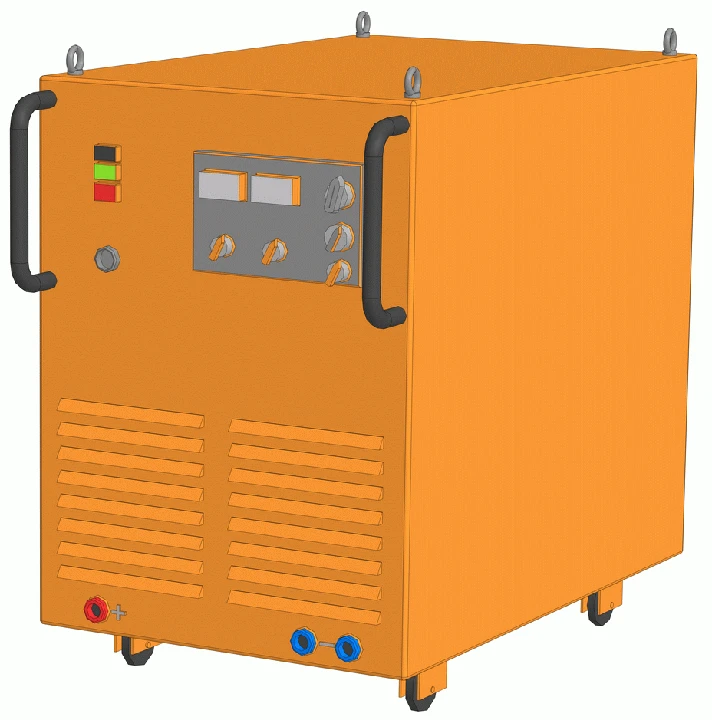 Welding machine drawing VDU-511 + 3d model