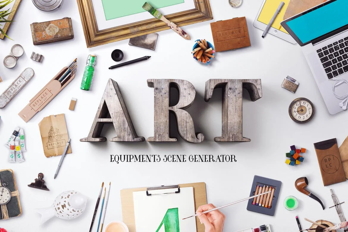 Art Equipments Scene Generator