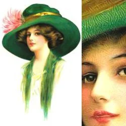 Винтажное изображение 