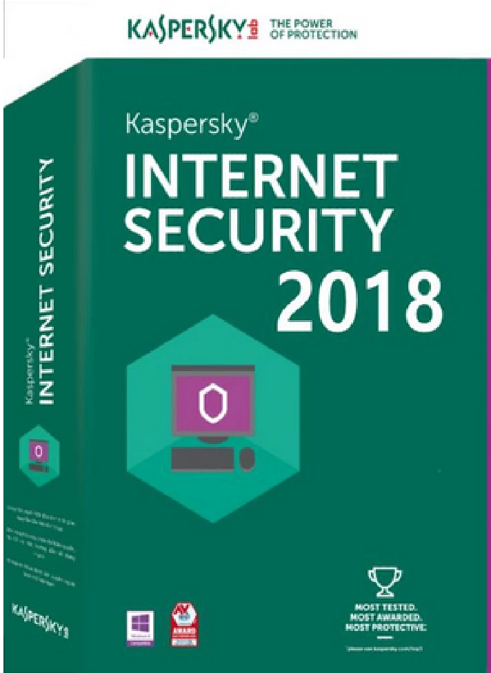 Kaspersky Internet Security 1 year\1 PС-REGION FREE