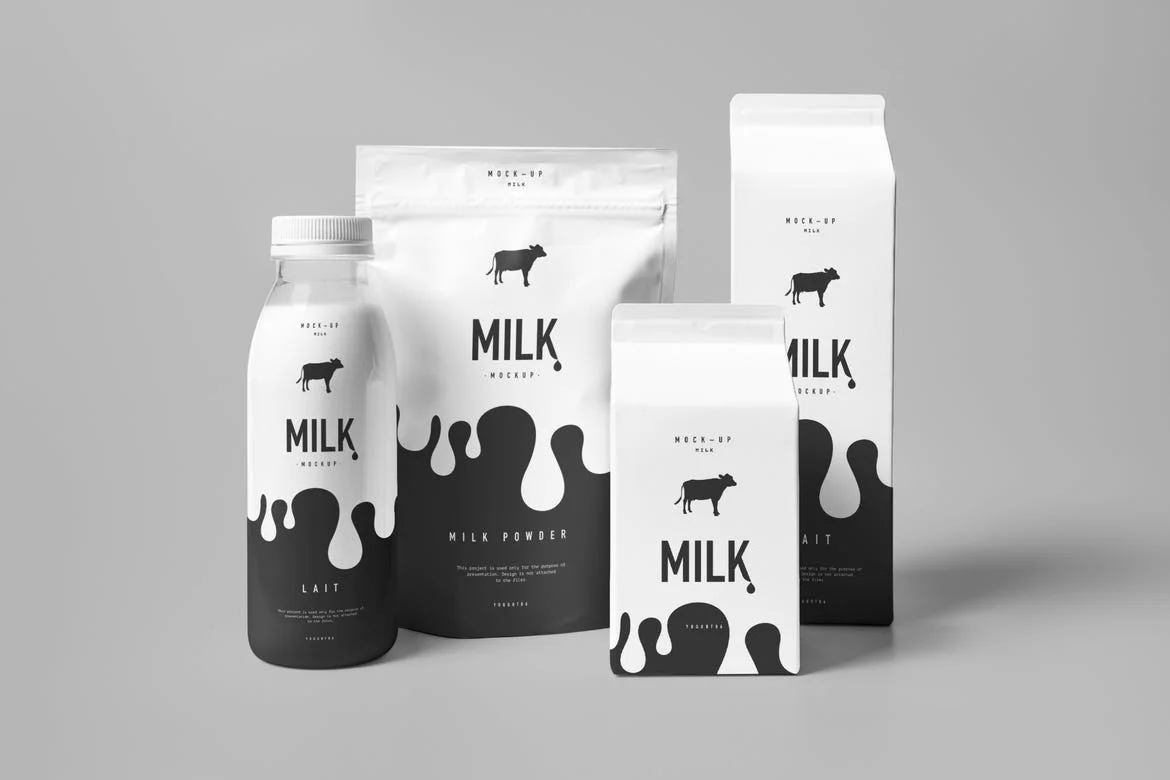 Milk Mock-up
