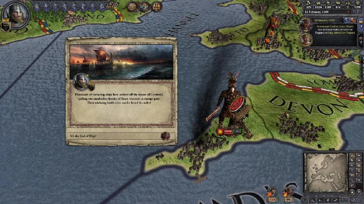 Crusader Kings II: Sunset Invasion DLC STEAM KEY GLOBAL