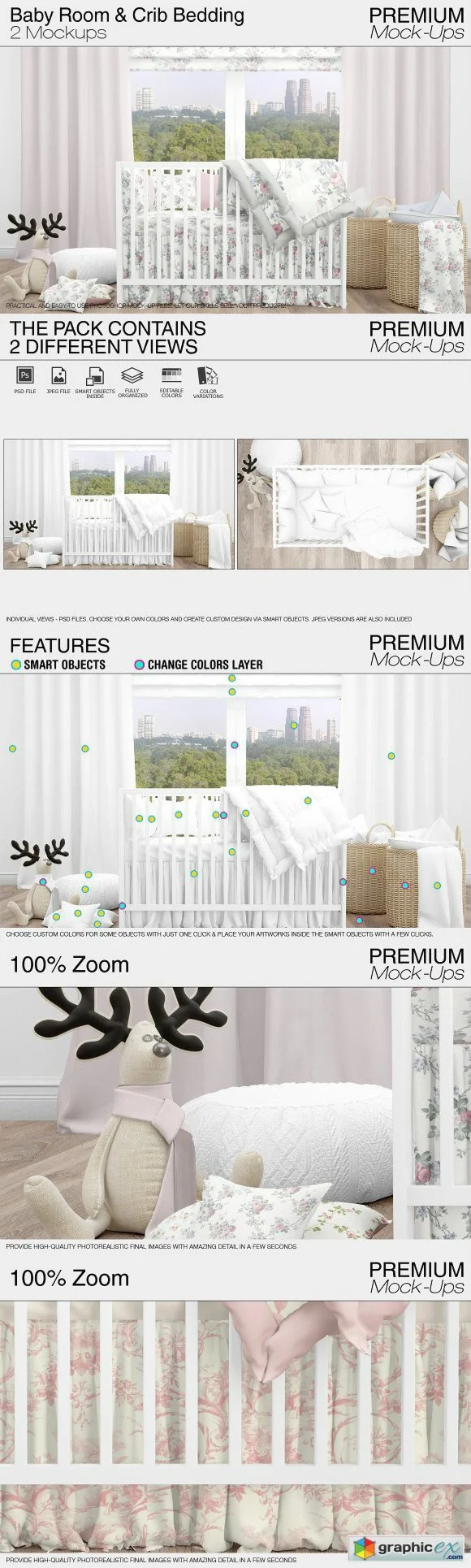 Baby Room & Crib Bedding Set