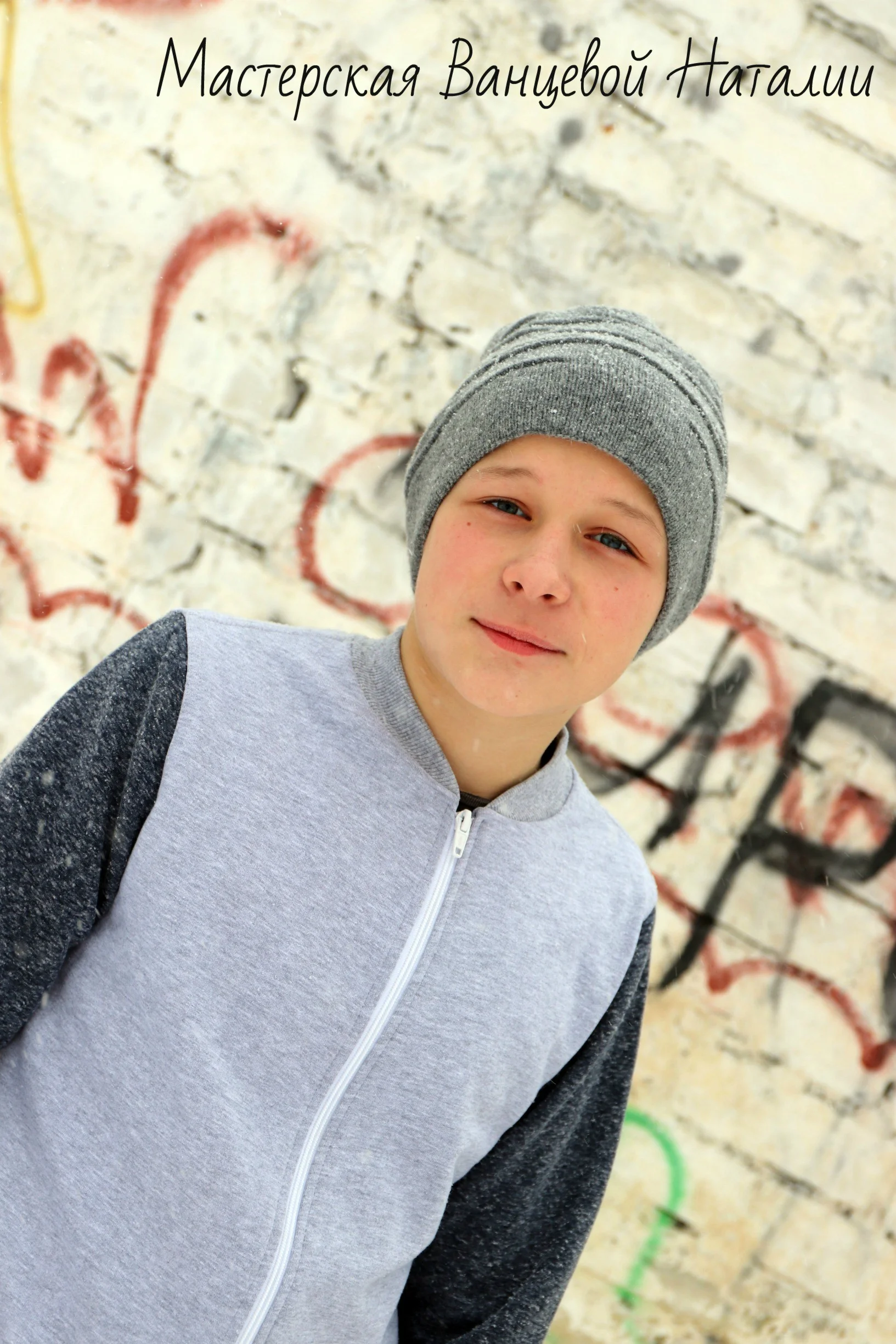 МК-описание молодежной шапки Mix (Микс)