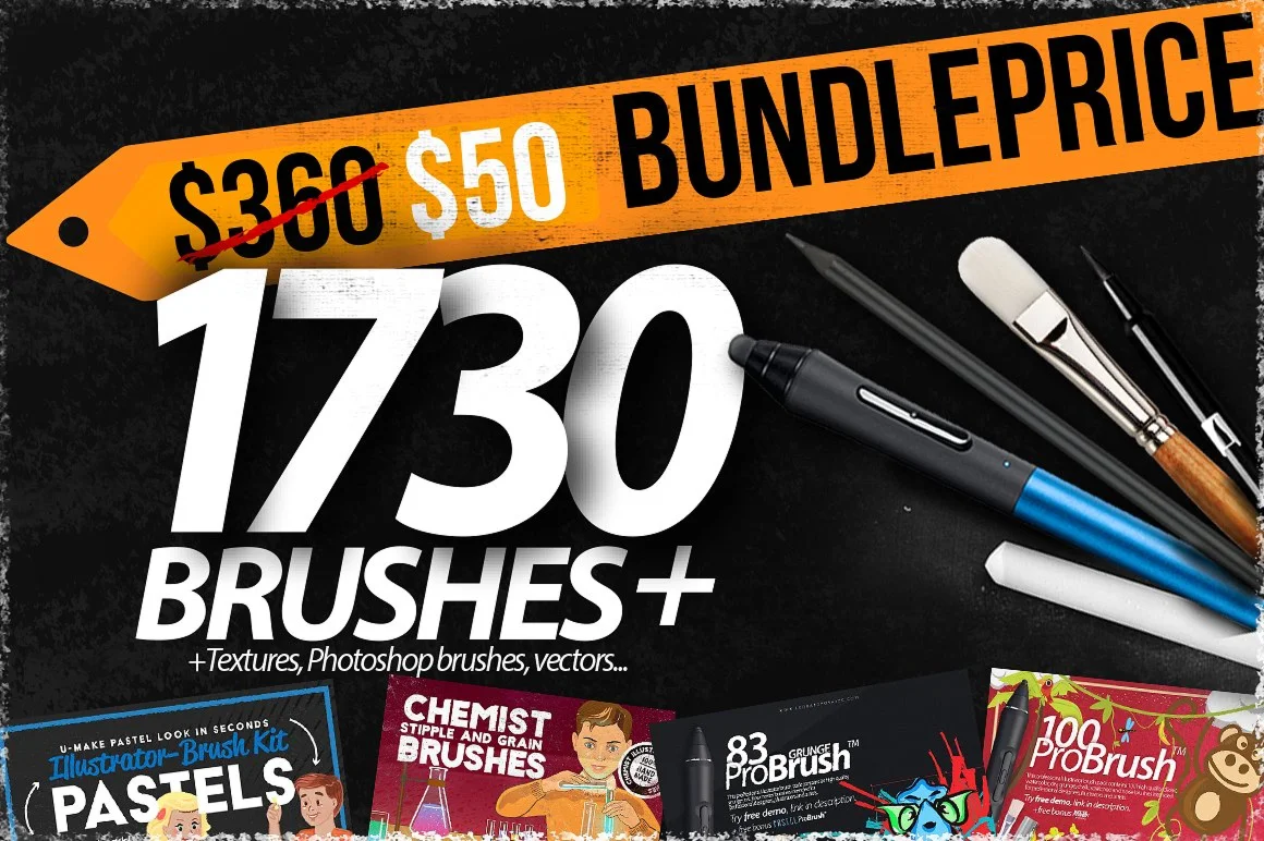 1730+ Brushes BIG BUNDLE