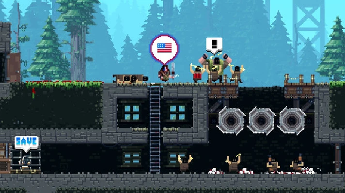 Broforce (Steam Gift/RU+CIS) + BONUS