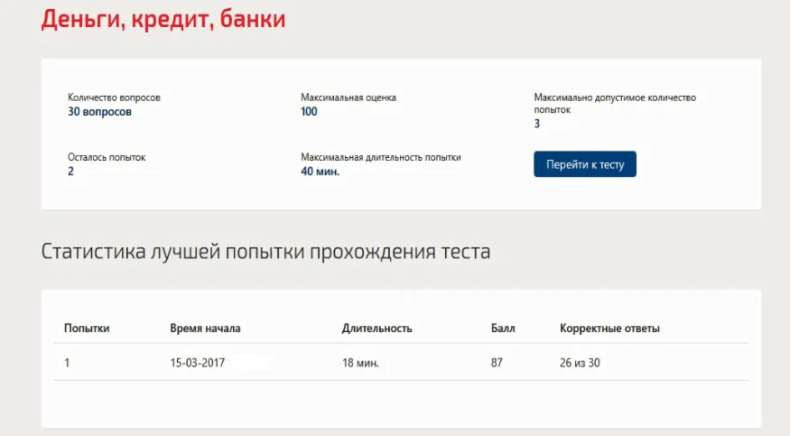 Деньги кредит банки.Тест Синергия