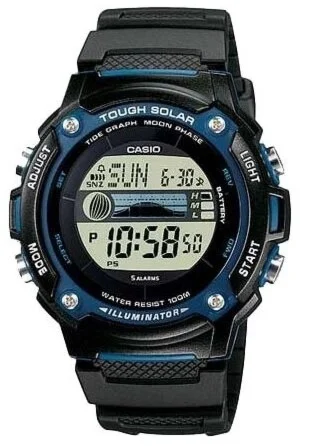 Инструкция на мужские часы CASIO W-S210