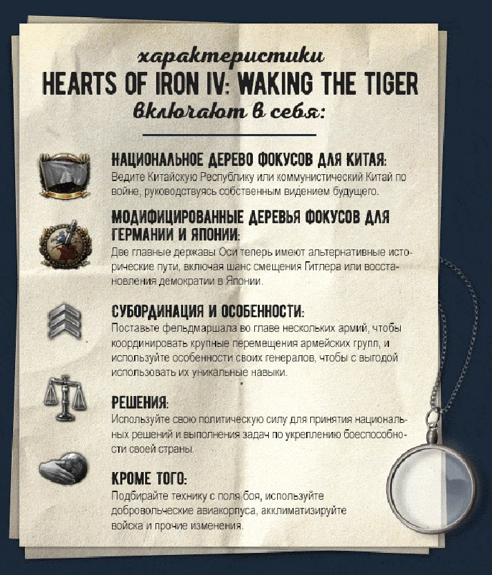 Hearts of Iron IV Waking the Tiger (steam key)