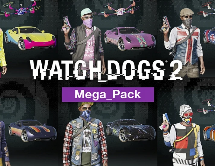 Watch Dogs 2 Mega Pack DLC (uplay key)