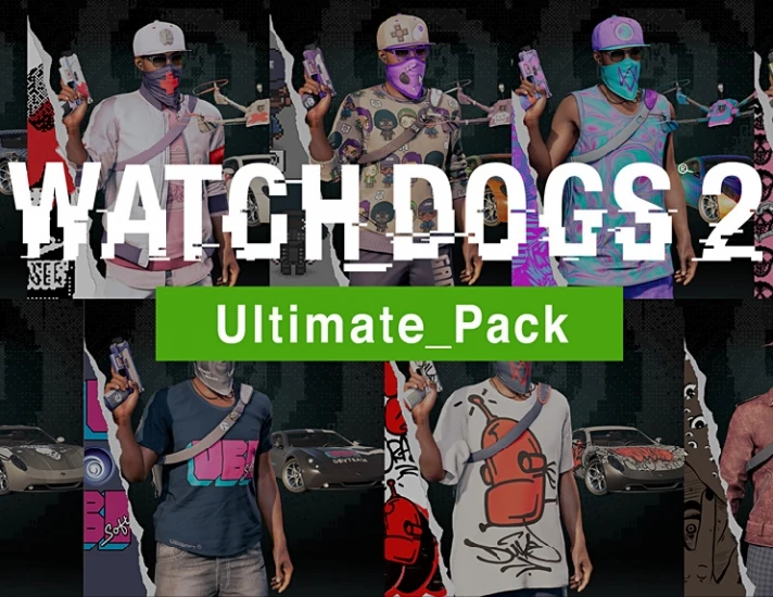 Watch Dogs 2 Ultimate Pack DLC (uplay key)