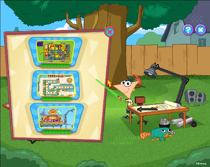 Disney Phineas  Ferb  New Inventions (steam key) -- RU