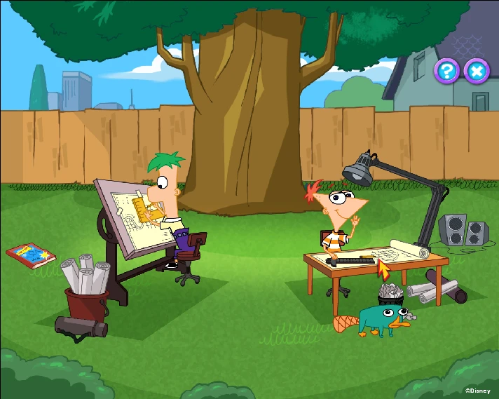 Disney Phineas  Ferb  New Inventions (steam key) -- RU