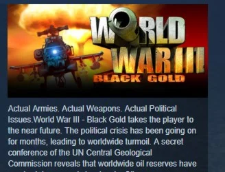 World War III Black Gold STEAM KEY REGION GLOBAL+РОССИЯ