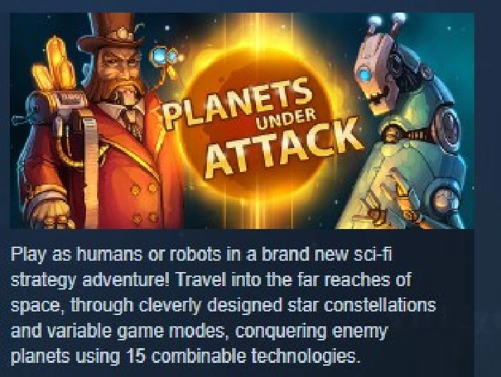 Planets Under Attack 💎 STEAM KEY REGION FREE GLOBAL