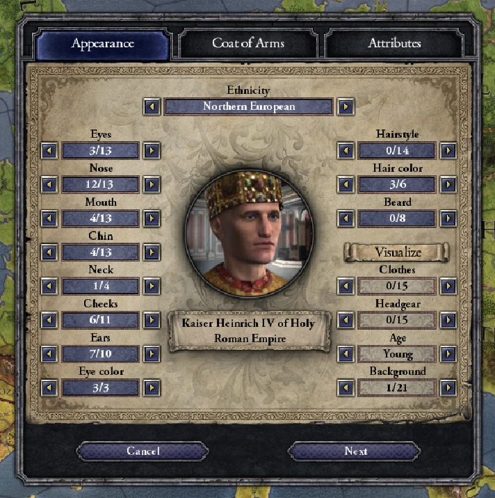 Crusader Kings II Ruler Design (steam key)