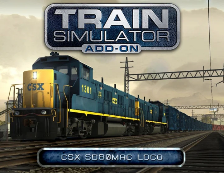 Train Simulator CSX SD80MAC Loco AddOn (steam) DLC
