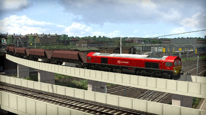 Train Simulator DB Schenker Class 592 Loco Steam DLC