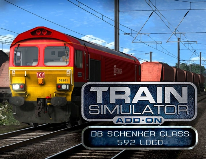 Train Simulator DB Schenker Class 592 Loco Steam DLC