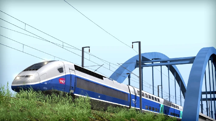 Train Simulator LGV Marseille Avignon Rout Steam