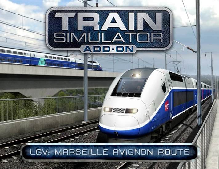 Train Simulator LGV Marseille Avignon Rout Steam