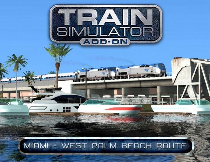 Train Simulator Miami West Palm Beach Rout Steam DLC