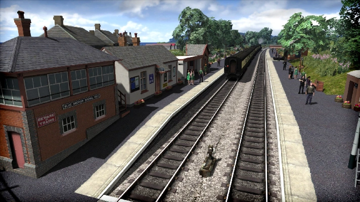 Train Simulator West Somerset Railway Rut Steam DLC