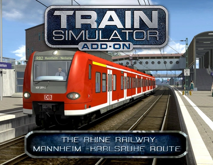 Train Simulator Rhine Mannheim Karlsruhe Steam DLC