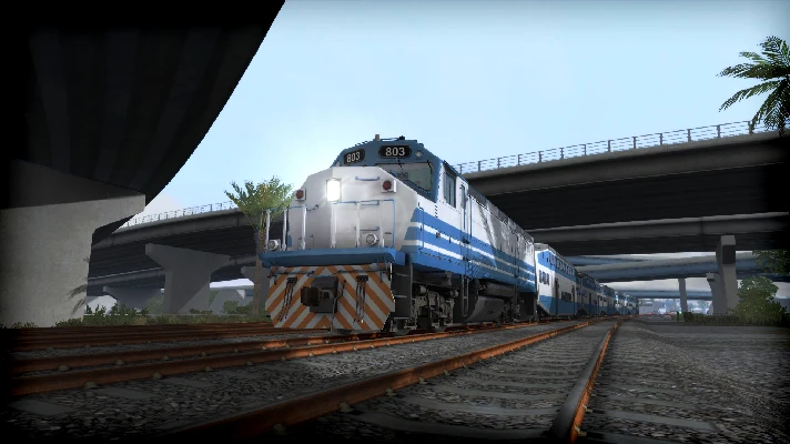 Train Simulator Miami Commuter F40PHL2 Steam