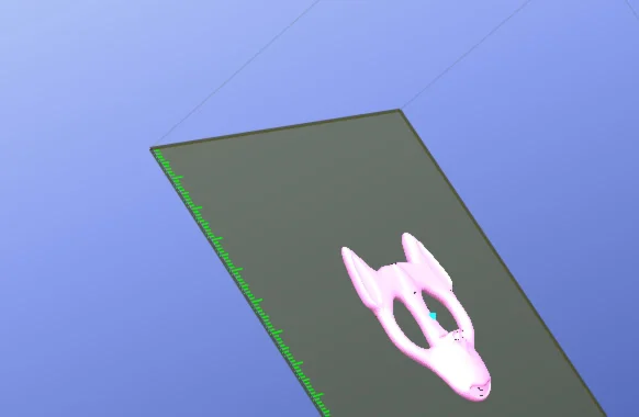 3d модель для 3d принтера - Брелок костет Собака