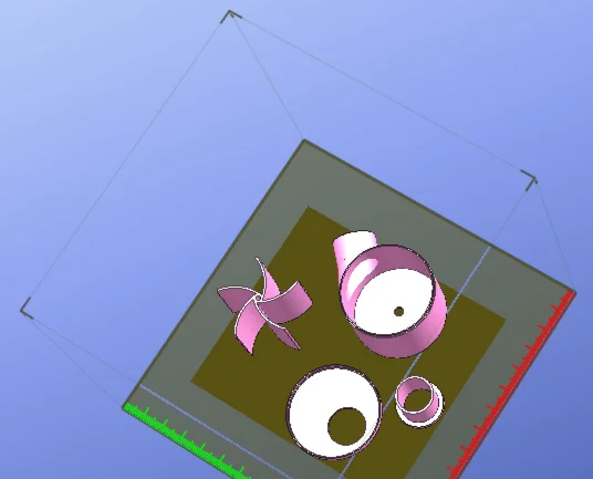 3d модель для 3d принтера - водяной насос