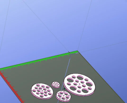3d модель шестерёнок для печати на 3d принтере