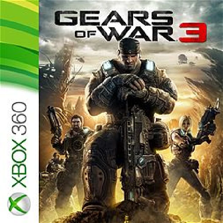 Far Cry 3, Gears of War 3 + 2games xbox 360 (Transfer)