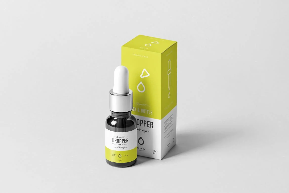 Dropper Bottle Mock-Up