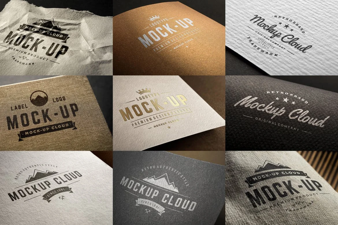 Logo Mockup Set