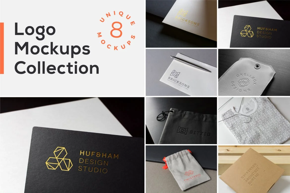 Logo Mockups Collection Vol. 1