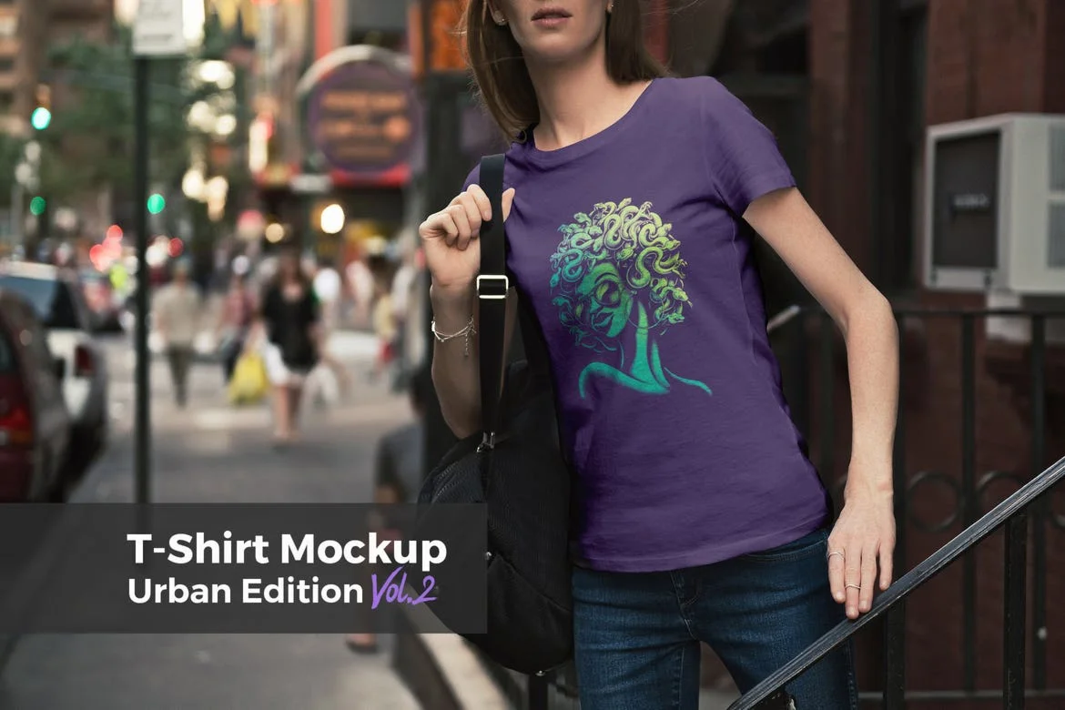 T-Shirt Mockup Urban Edition Vol. 2