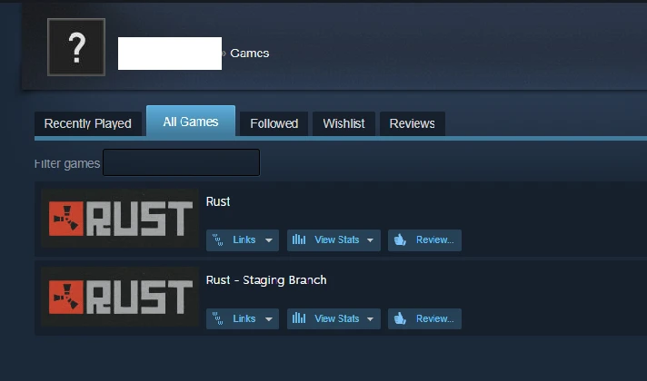 Rust Fresh Steam Account Region FREE + email change