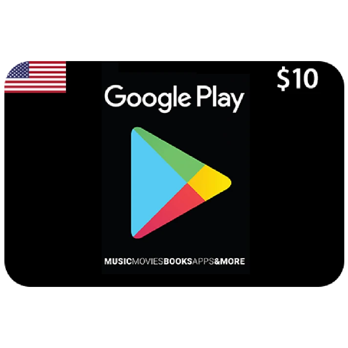 Google Play Gift Card USA 10$