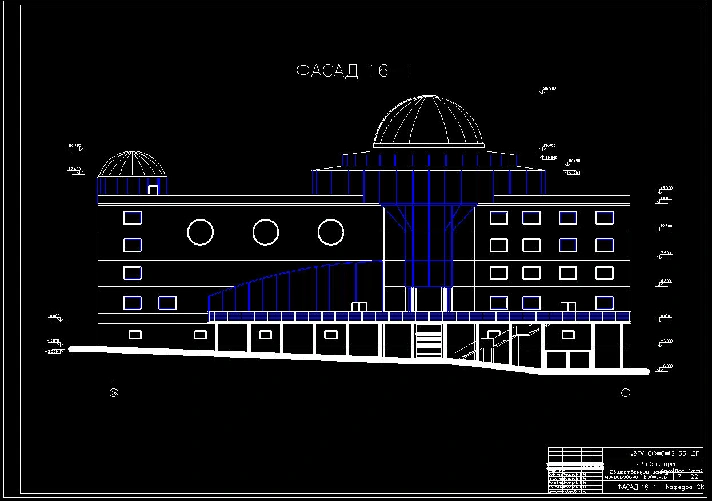 Community center residential district "Baikonur»