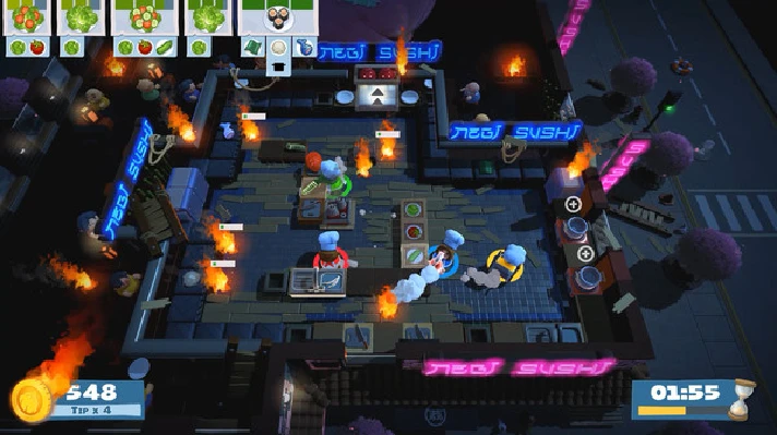 Overcooked! 2 * RU/KZ/CIS/TR/AR * STEAM 🚀 AUTO