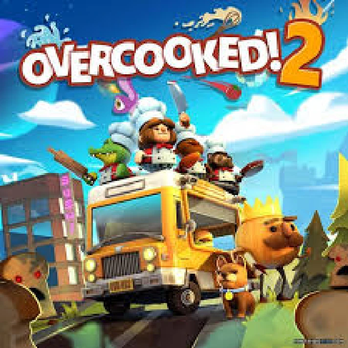 OVERCOOKED! 2 ✅(STEAM KEY)+GIFT