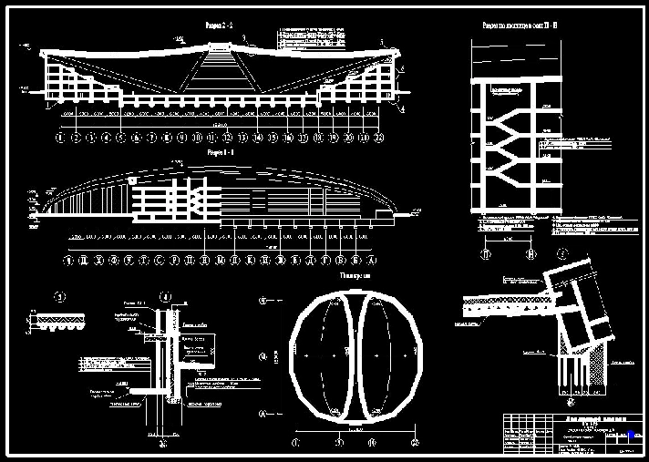 Thesis project indoor stadium area 20000м2