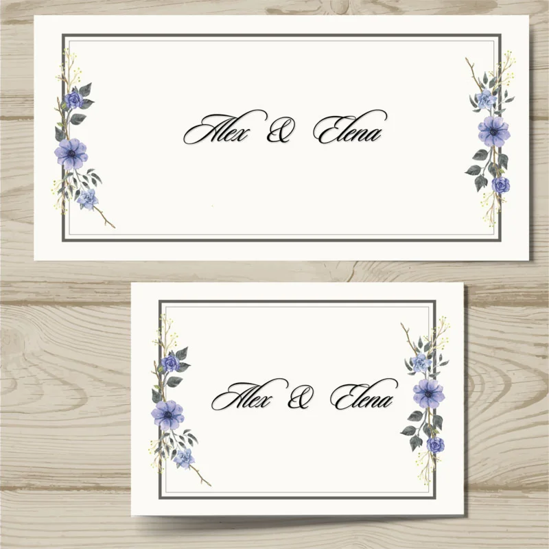 Шаблон конверта для приглашения №13