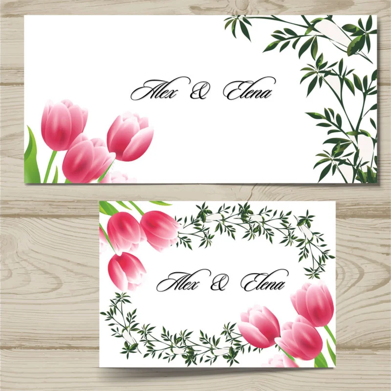 Шаблон конверта для приглашения №10