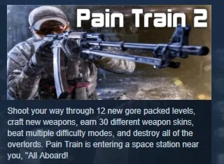 Pain Train 2  STEAM KEY REGION FREE GLOBAL