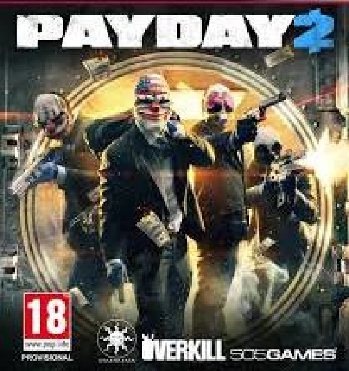 PAYDAY 2 STANDARD EDITION KEY REGION FREE MULTILANGS