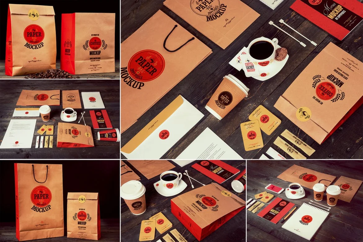 Coffee Branding Mockups