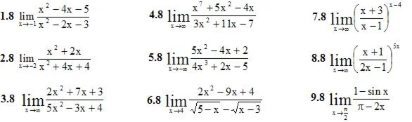 Решебник Рябушко. Решенный ИДЗ 5.1, Вариант 8