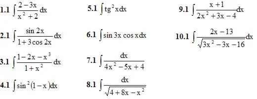 Решебник Рябушко. Решенный ИДЗ 8.2, Вариант 1